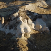 Photo de Turquie - Lunaire Uçhisar en Cappadoce